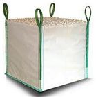 White One Ton PP Woven Gravel Bulk Bag For Builder Construction Use