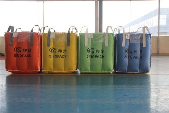 주문 방해와 어크로스 코너 빅 백 FIBC와 블랙 카본을 위해 안티-시프팅 online manufacture
