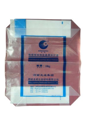 주문 HDPE 재질의 시멘트 / 비료 / 다이너마이트 투명 밸브 가방 online manufacture