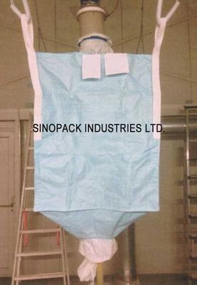 주문 화학 분말 수송을 위한 파란/백색 D Fibc CROHMIQ를 타자를 치십시오 online manufacture