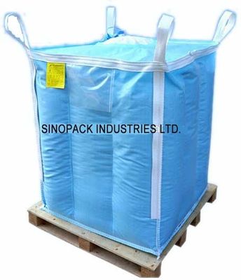 주문 엄밀히 교정과 디자인 위험한 화학 분말 저장 정전기 방지 FIBC를 배플 online manufacture