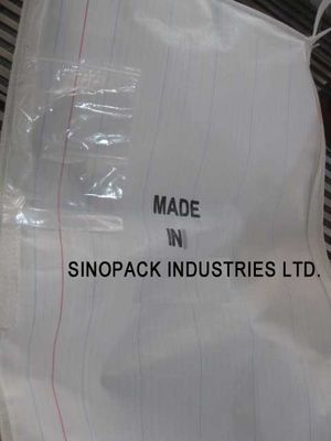 주문 한 톤 벌크 가방, CROHMIQ 원단의 1,000kg 정전기 방지 대량 가방 online manufacture