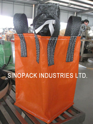 주문 포장되는 낟알을 위한 1000KGS 어크로스 코너 회보 / 튜브 빅 백 FIBC online manufacture