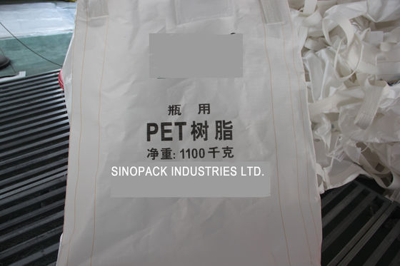 주문 PET 레진 패킹을 위한 폴리프로필렌 회보 / 관모양 빅 백 FIBC online manufacture