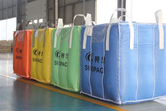 주문 화학 분말은 길쌈한 PP의 FIBC 가동 가능한 중간 벌크 컨테이너를 좌절시켰습니다 online manufacture