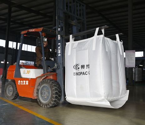 주문 식품 등급 FIBC 대용품 봉지 뿔 모양 바닥 2205파운드 용량 online manufacture