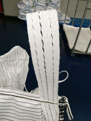 주문 1 톤은 분말 패킹을 위한 가공 유형 C PP 전도성 큰 부대를 체로 칩니다 online manufacture