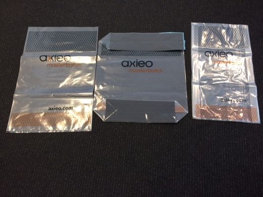 주문 투명한 관 옆 삼각천 부대 투명한 HDPE 물자, BOPP 영화 인쇄 online manufacture
